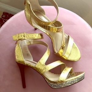 BCBG Generation Strappy Stilettos